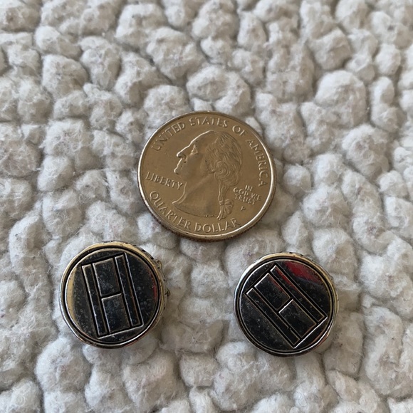 Vintage Retro Tommy Hilfiger Clip-on Earrings Silver - Picture 7 of 7